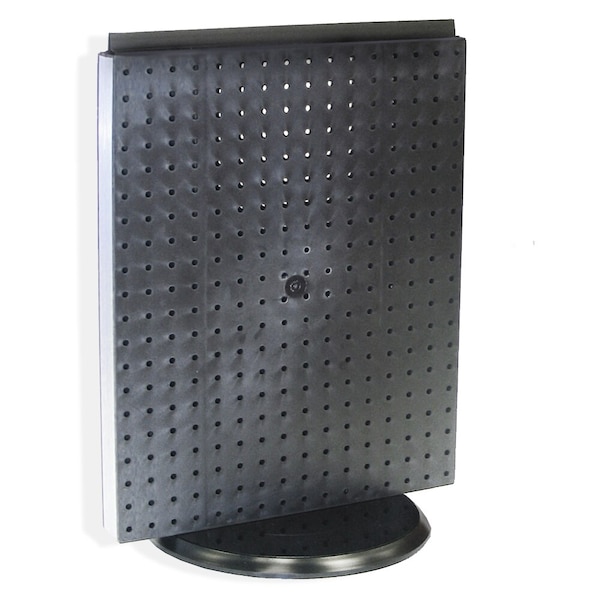 Revolving 16"W x 20.25"H Pegboard Counter Display